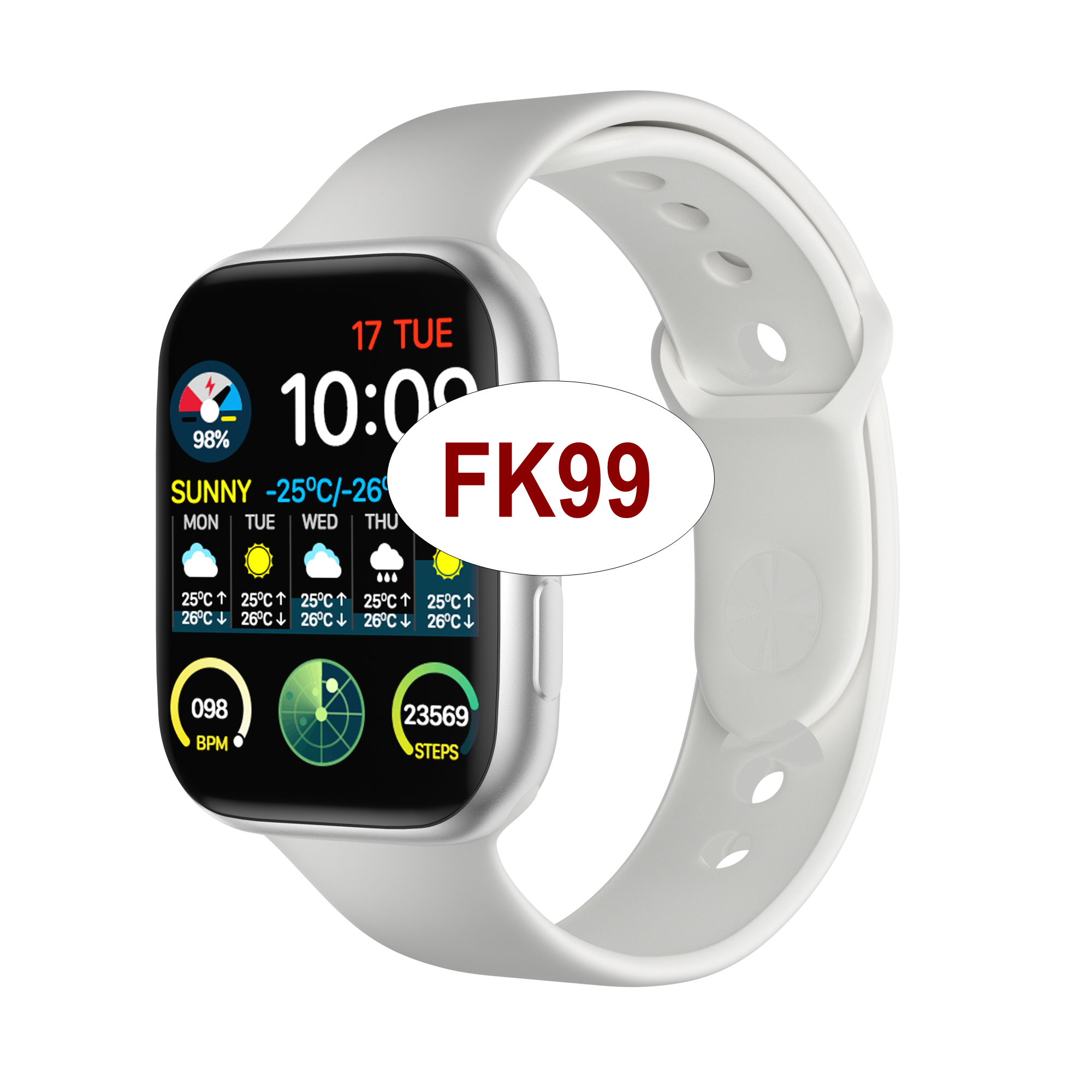 FK78 FK75 FK88 FK99 FK88pro Smart Watch Series 6 HR Blood Pressure Bt Call DIY Wallpaper Reloj Smart Watch X6 X2 W46 W26