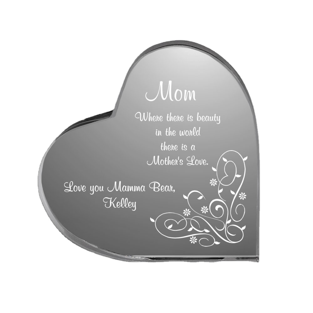 wedding decoration wedding love gift clear acrylic heart shape block