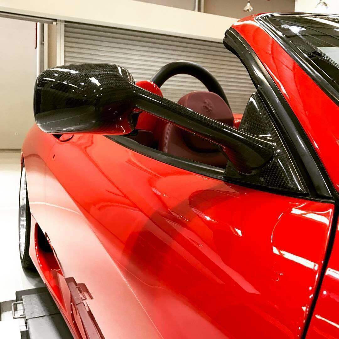 Carbon Fiber G Style Side Mirror для Ferrari на 360 градусов, F360