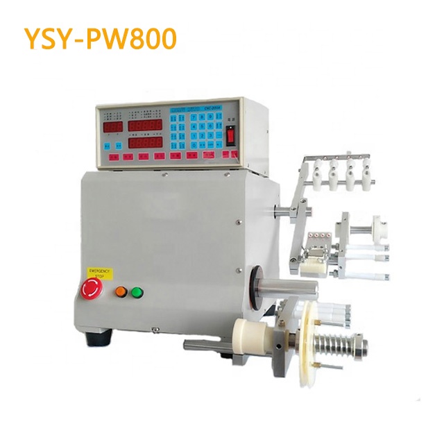 Сторона 1-шпинделя с бесщеточным двигателем намоточный станок YSY-PW800