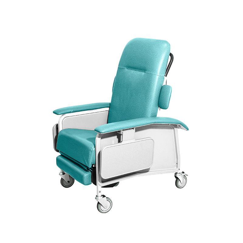Manual Blood collection chair phlebotomy couch blood donor couch for sale