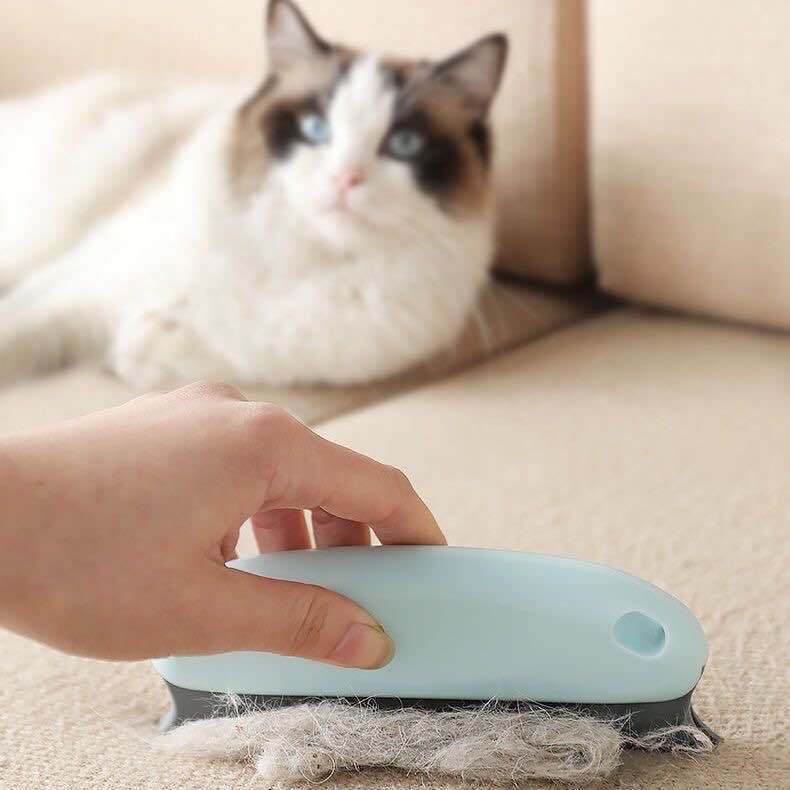Easy to washable Plastic Pet spa bathing pet brushes grooming cat litter box dog cleaning pet comb