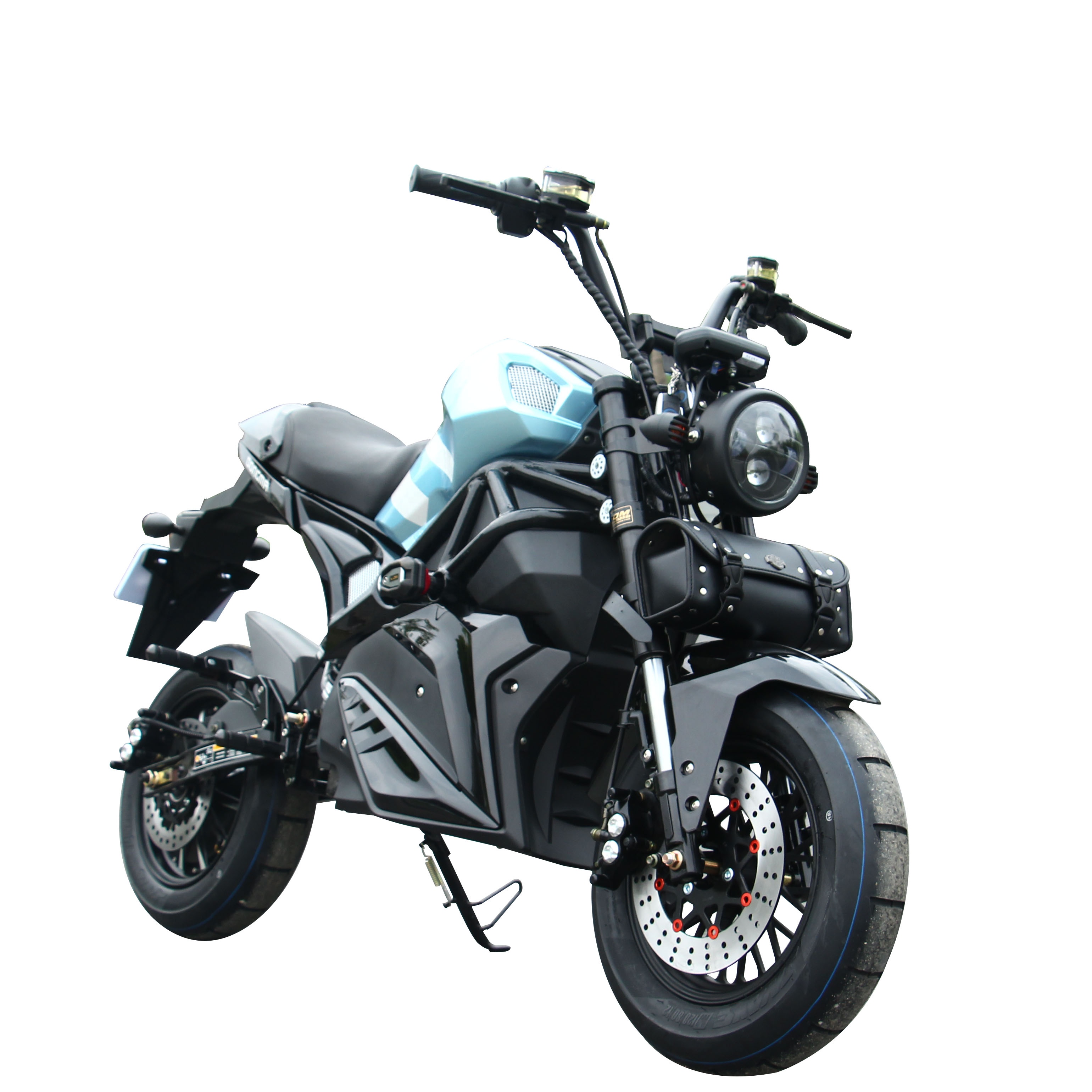 2020 DongMa Ретро Монстр Электрический мотоцикл 2000W