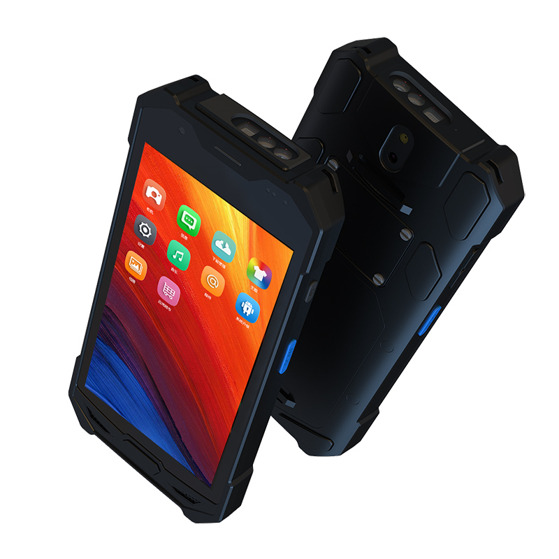 Android 8.0 Wireless Barcode Scanner Handheld PDA Mobile Computer IP67 Rugged 4G WiFi GPS for Warehouse Inventory Management