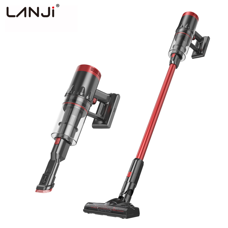 LJ04-DC200W LANJI, индивидуальный высококачественный беспроводной ручной пылесос 2 в 1, беспроводной пылесос