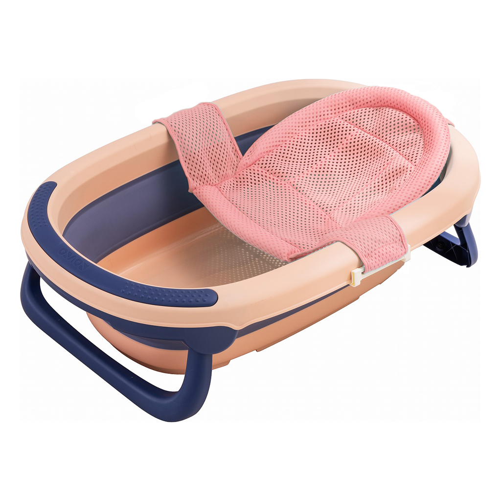 RK-X1025-1 Children's Folding Plastic Anti-slip Tub Baby Can Keep Warm Bath Tub Newborn Bathing Bidet