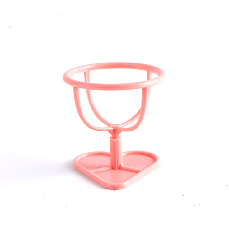 2021 Cosmetic Plastic Beauty Drying Stand Makeup Puff Sponge Holder Makeup Sponge Holder