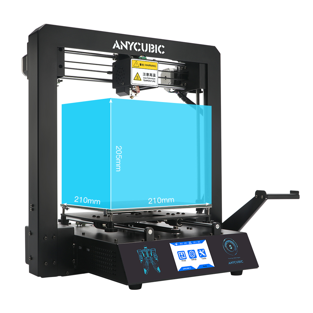 Anycubic Mega S обновленная версия все металлические рамки 3 D impresora настольный лучший 3D принтер