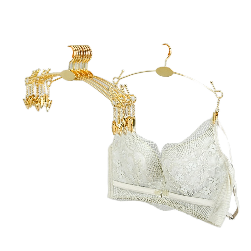 Stainless Steel Metal Underwear Hanger for Pants Clothes and Jewelry Wardrobe Storage Hooks Plastic Coat Hanger