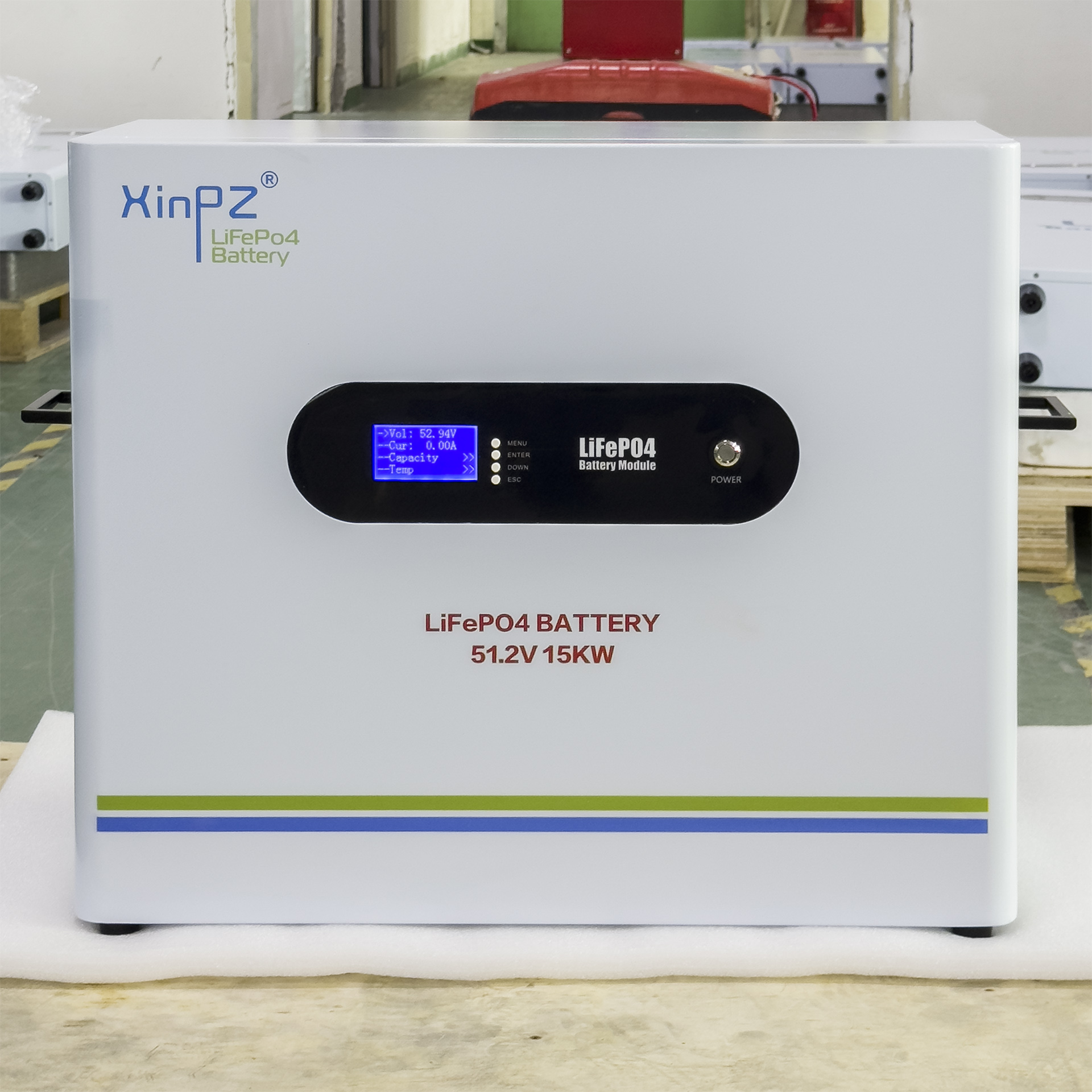 51.2V 300Ah Smart BMS XPZ XIN PIN ZHI Lifepo4 energy storage solar battery pack Bluetooth Home Solar Energy System