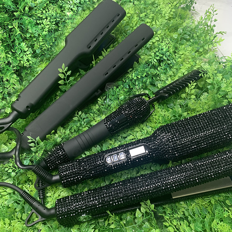 Befa hair bling bling rhinestone hair straightener electric hot comb,custom rhinestone hot comb electric