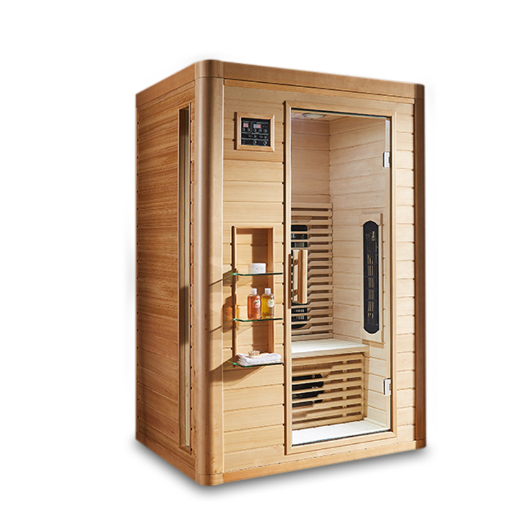 Material Handling Tools Dry sauna benefits Canadian hemlock 2 person in-fared hot room Rope