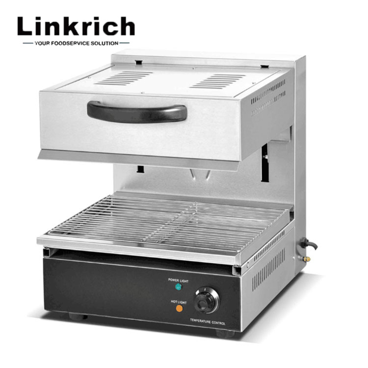 Linkrich EB-800 Guangzhou, горячая Распродажа, уличная Коммерческая электрическая машина для подогрева сыра, Саламандра