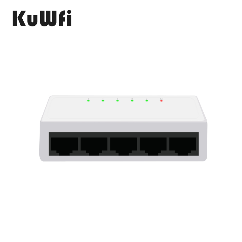 Высокоскоростной стабилизатор ethernet mini 5 портов 100 Мбит/с RJ45