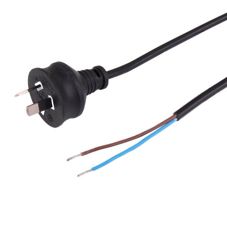 Australia 3 pin computer power extension cord, power cord with plug