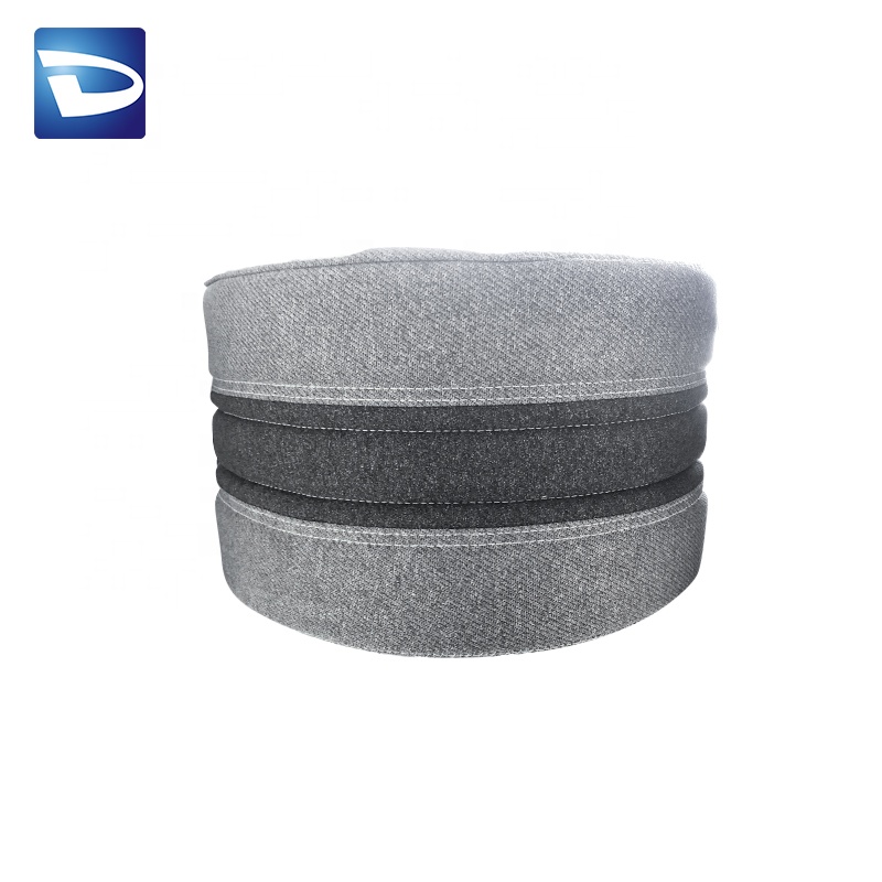 Factory Polyester Jacquard Knitted Frame Mattress Quilted Border Fabric for mattress border