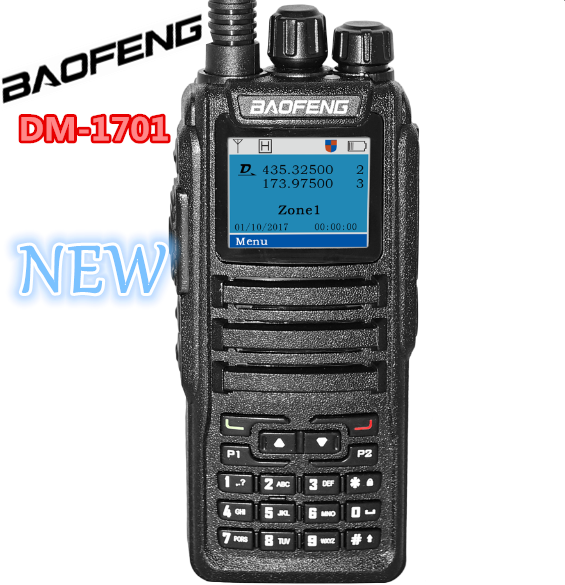 VHF UHF Baofeng DM-1701 двухдиапазонное цифровое двухстороннее радио DMR