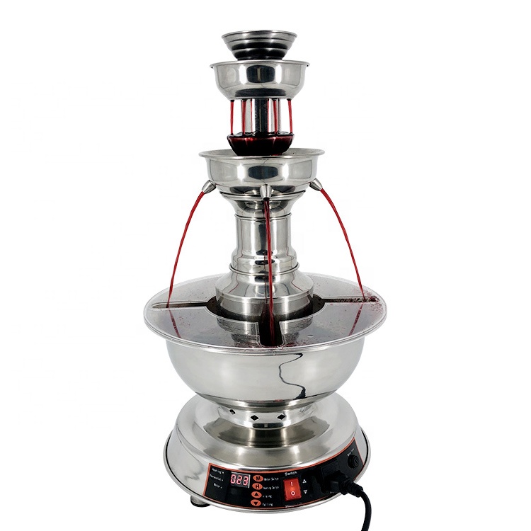 Stainless Steel Wine Fountain Wine Display Fountain Machine for Party Champagne Fountain Machine