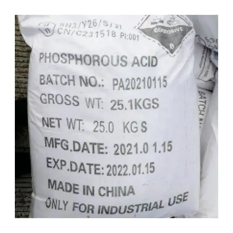 Best price Phosphorous acid is used as phosphite raw material