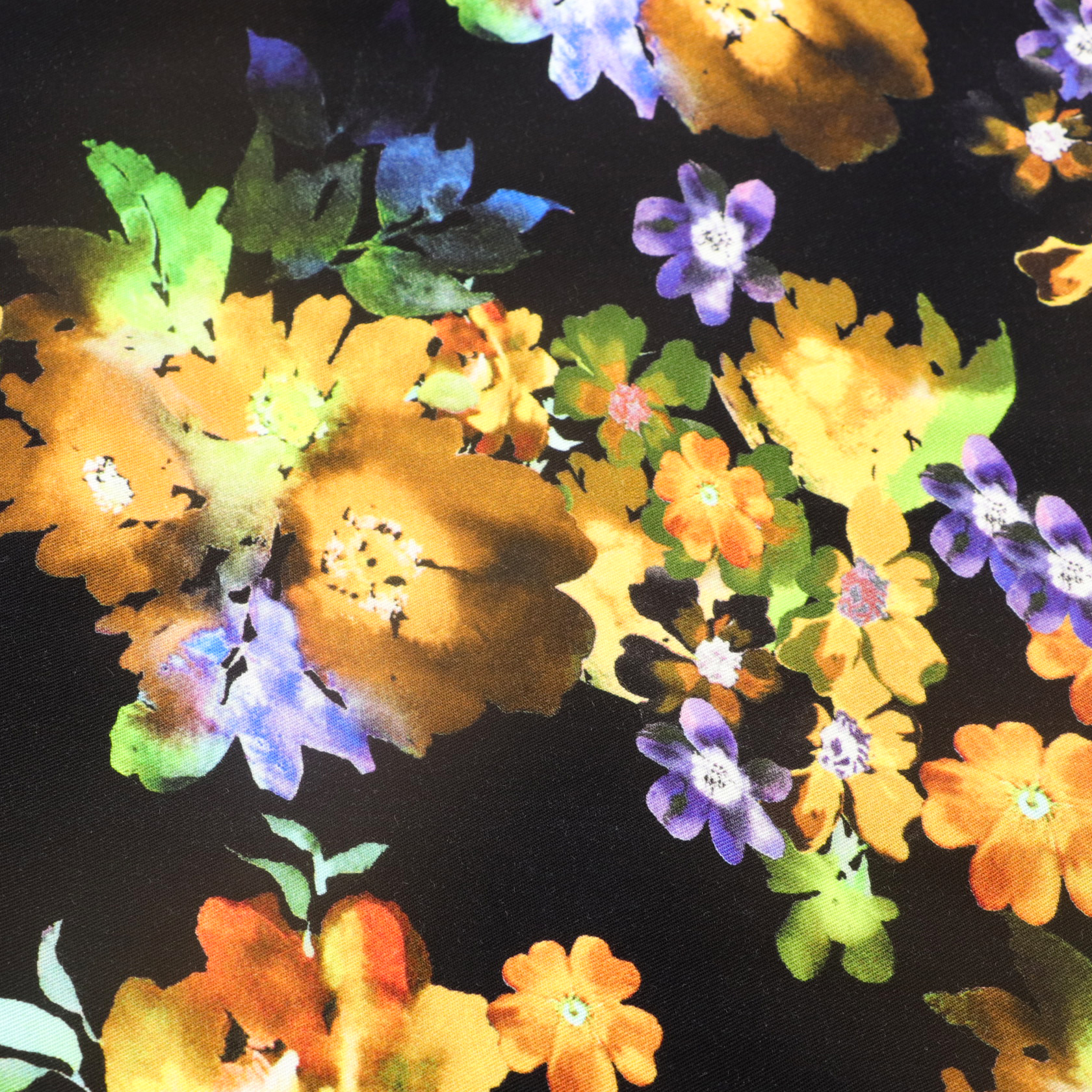 2021 fashion design hot sale 100% floral polyester stretch digital printed jersey knit fabric for garment use