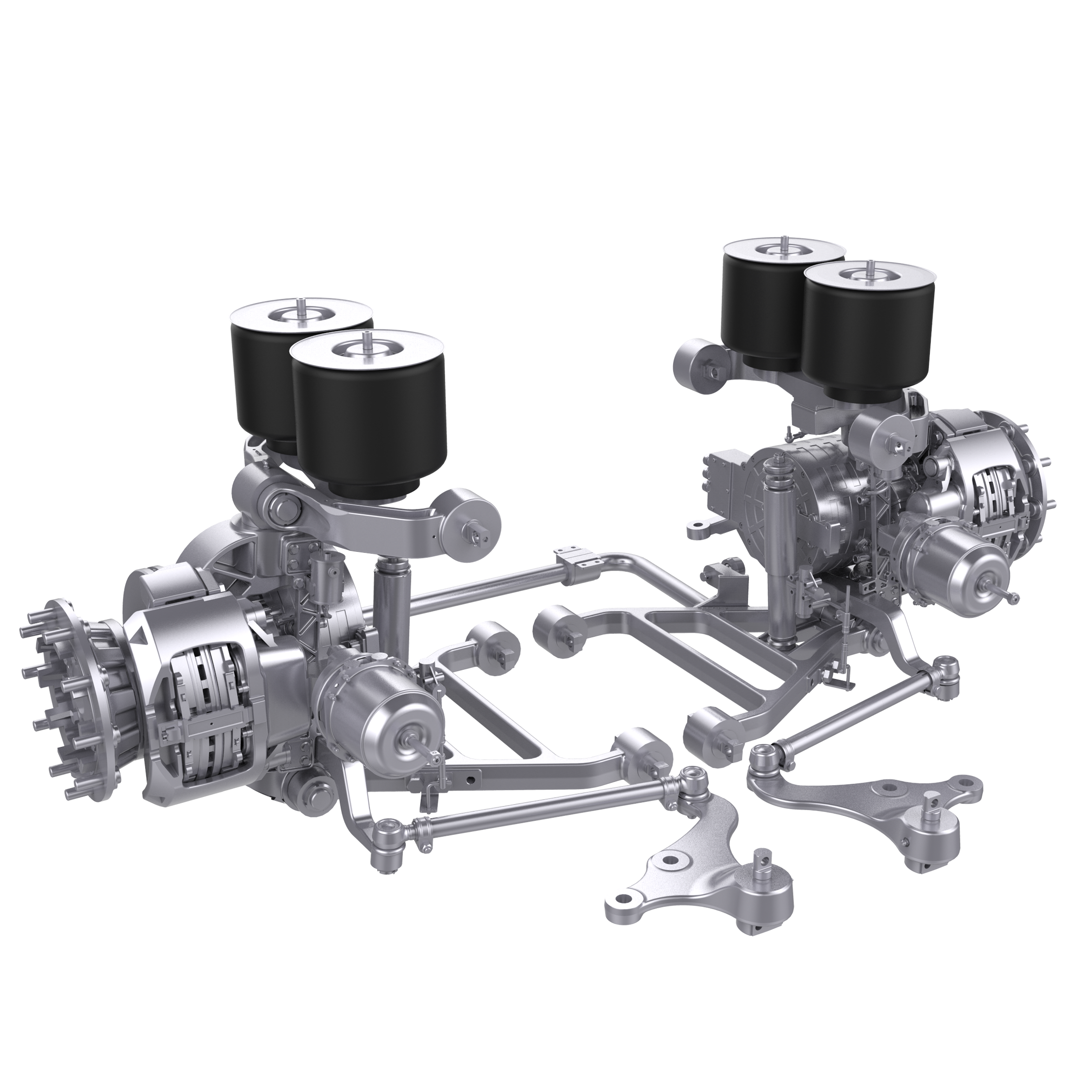 Powertrain Ступица колеса интегрированный двигатель для резиновой шины тележки
