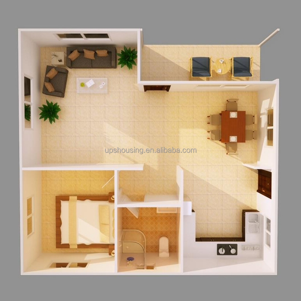 Luxury Villa Prefab Beautiful Ready Made House Apartment Cnstruction-real-estate Prefab house
