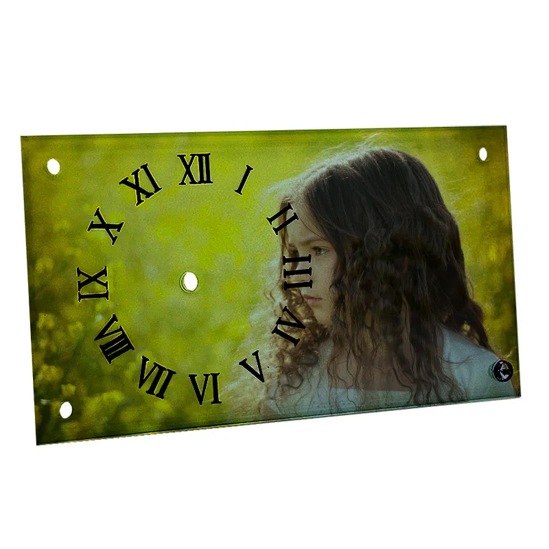 Maikesub sublimation glass frame and thermal transfer glass frame picture photo clock
