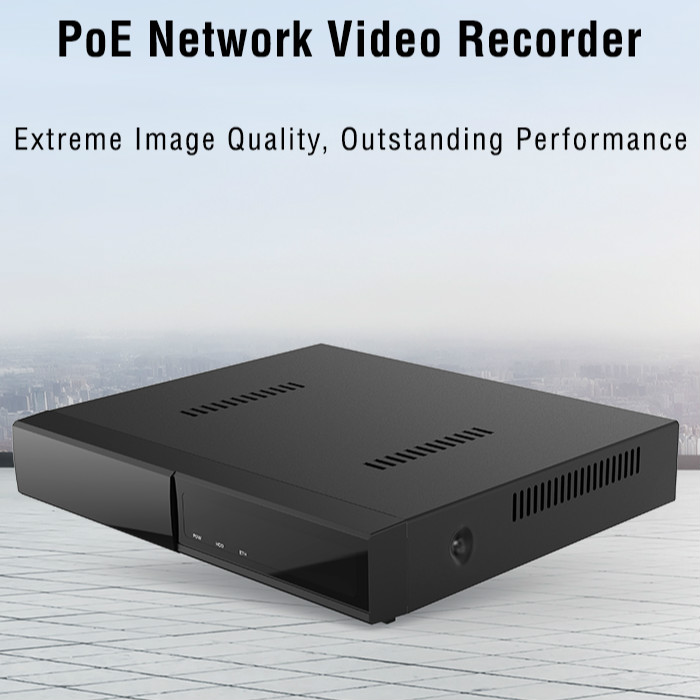 CCTV NVR система с Интерком 4 Sata P2P NVR с PoE камерой PoE h.265 8ch NVR