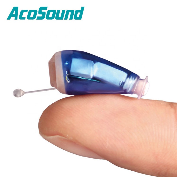 Acosound, невидимый микроприемник, перезаряжаемый цифровой слуховой аппарат для глухих