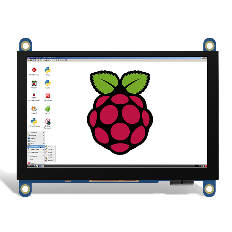 Raspberry pi ЖК-дисплей на основе тонкоплёночной технологии 800*480 модуль с печатной платы 5 дюймов дисплей модуль