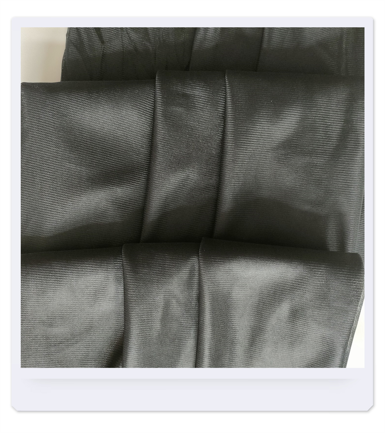 Warp knitted pulp edge 30D polyester tricot composite sole