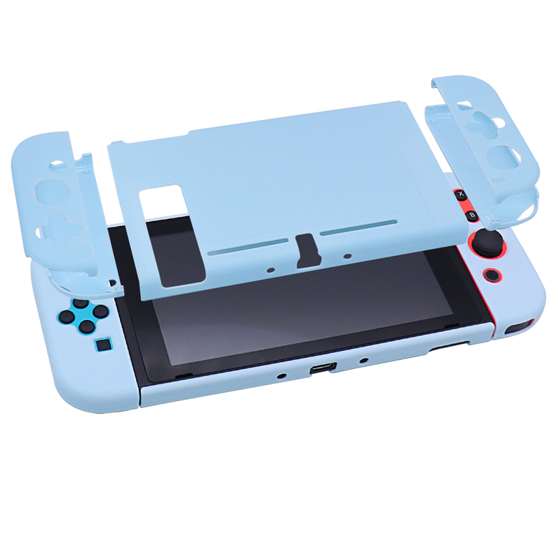 Custom Switch Game Controller Accessories Case Clear Protective Cover for Nintendo Switch Case