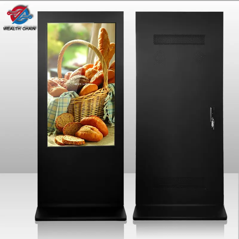 Лучшие продажи digital signage киоск на открытом воздухе корпус рекламное табло с ЖК-дисплей