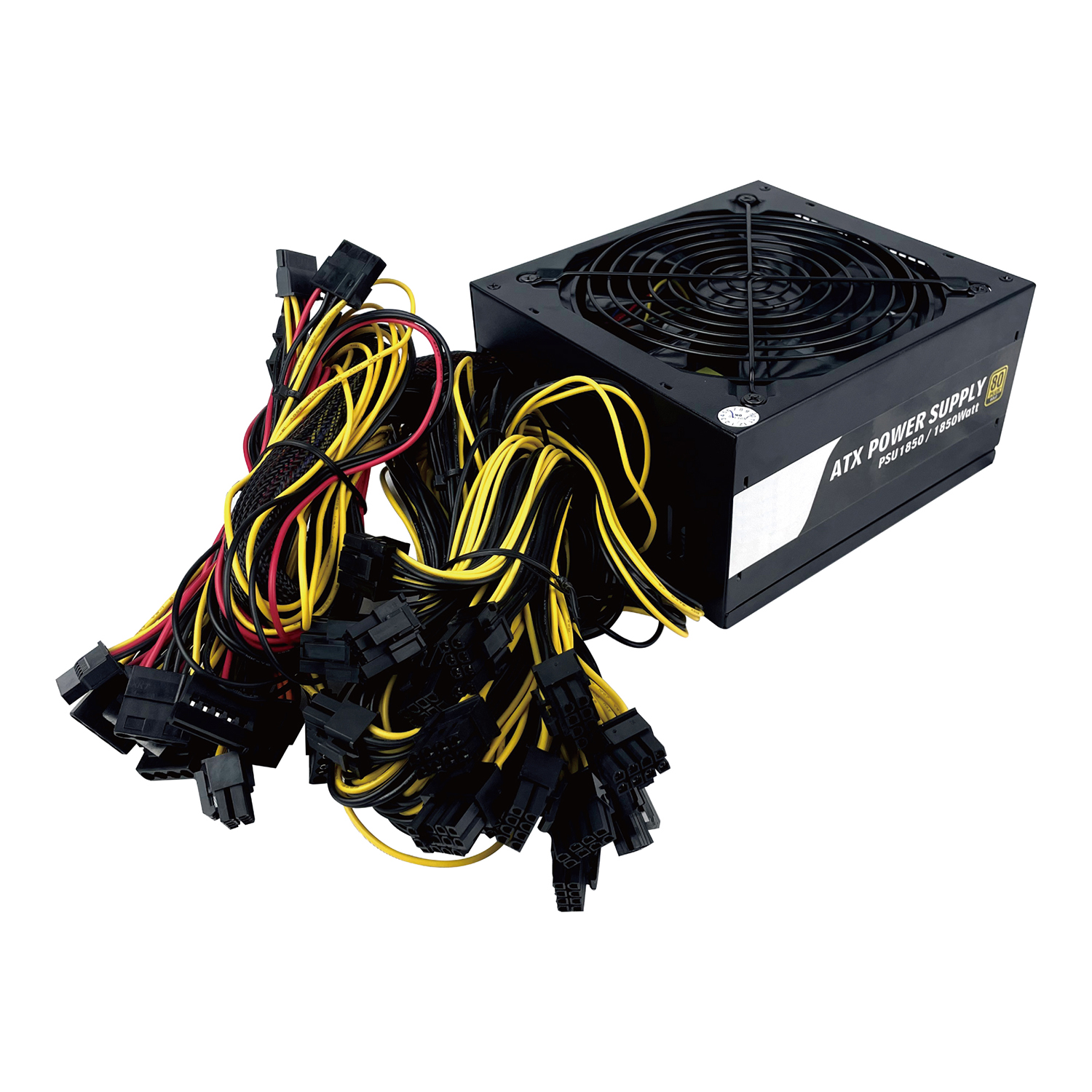 Блок питания ATX пк 1800W 80 PLUS Gold GPU БП электропитания PSU