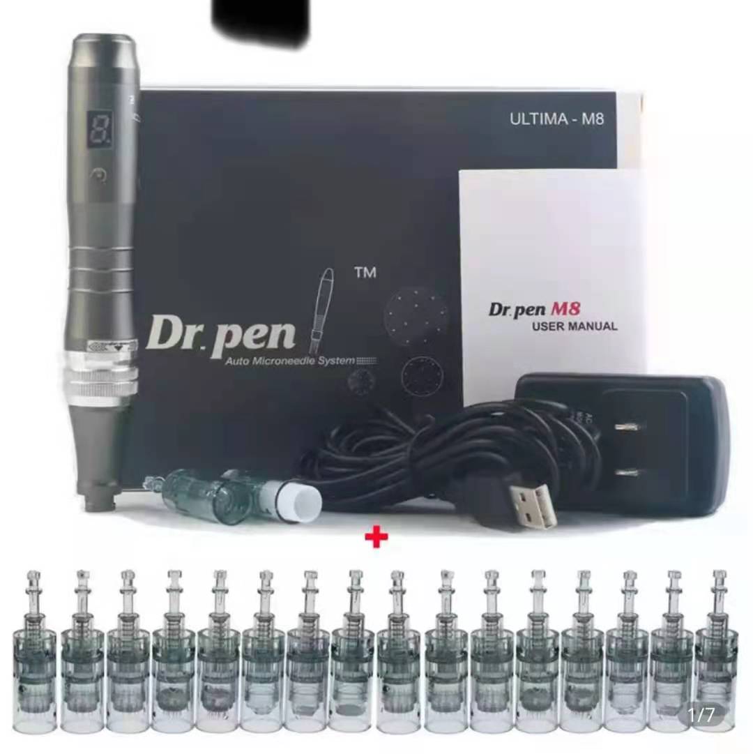 Ручка Dr pen M8 M5 аккумуляторная, профессиональная Автоматическая микро-игла для удаления шрамов от акне