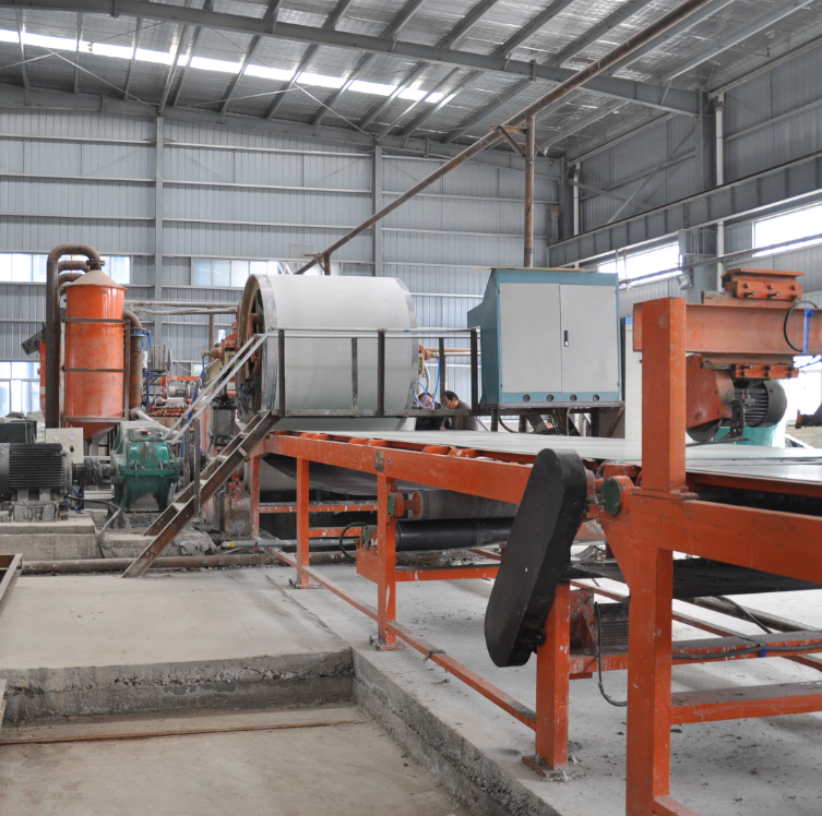 China Accessories Board Making Production Manufacturing Machinery Exterior Fiber Cement Exterior Process Painting Line