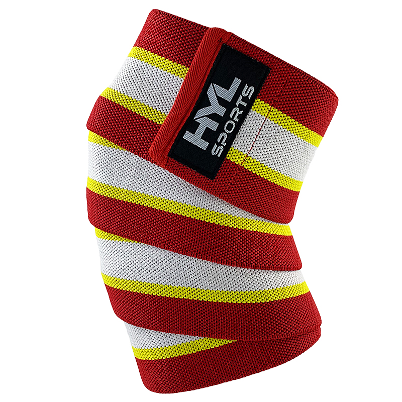 High Quality powerlifting knee wraps gym fitness knee band