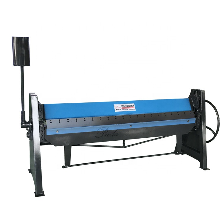0.5mm 1mm 1.5mm metal sheet manual folding machine