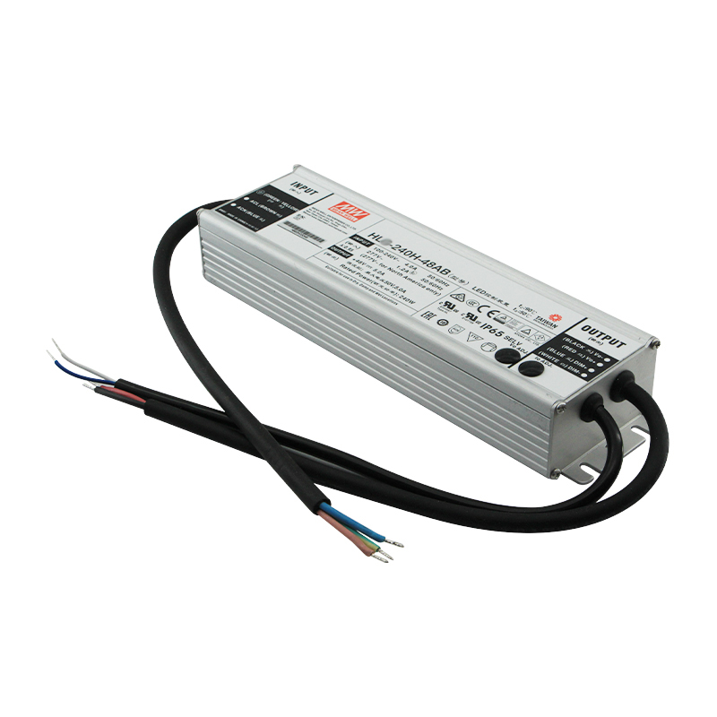 Водонепроницаемый светодиодный драйвер Meanwell HL-240H-48B 240W 48V 5A AC DC с регулировкой яркости IP67