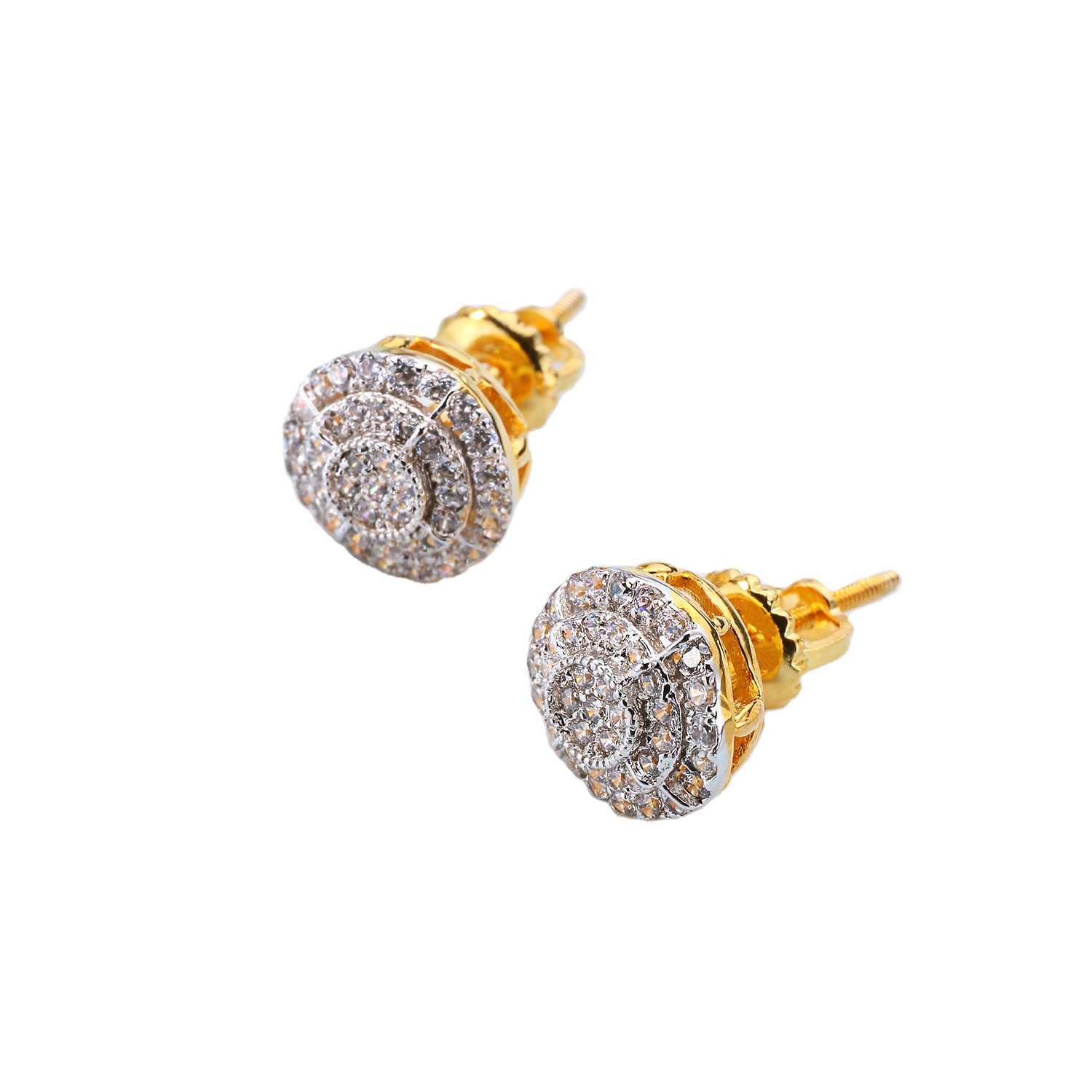 Серьги женские из серебра 925 пробы в стиле хип-хоп