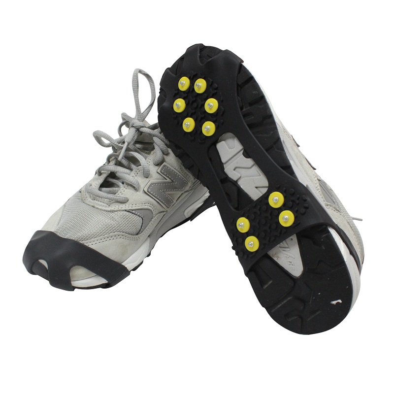 Ice climbing hiking silicone 10 teeth studs ice snow shoe crampons