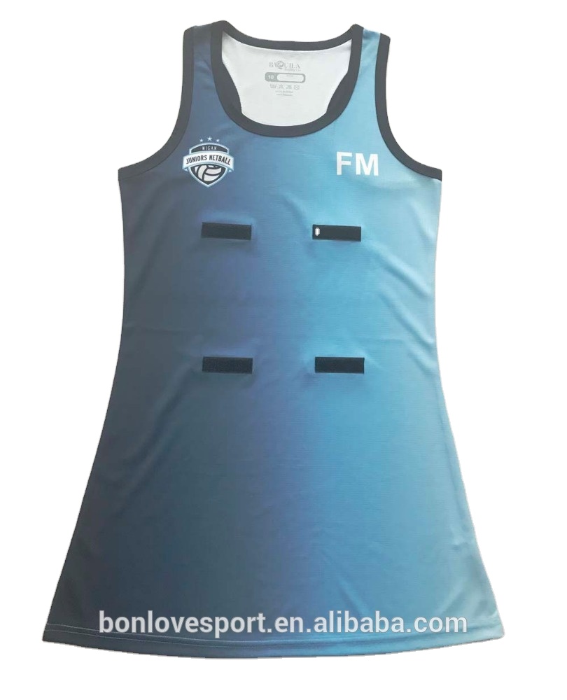 Платье netball нового стиля, униформа netball