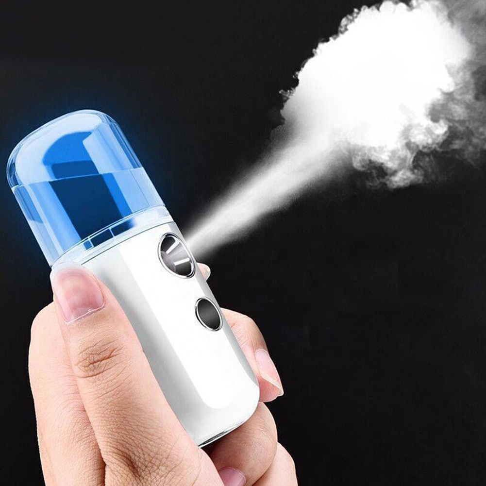 USB Перезаряжаемый уход за кожей Nano Handy Beauty Nano Пароварка для лица нано распылитель тумана Электрический автоматический распылитель спирта