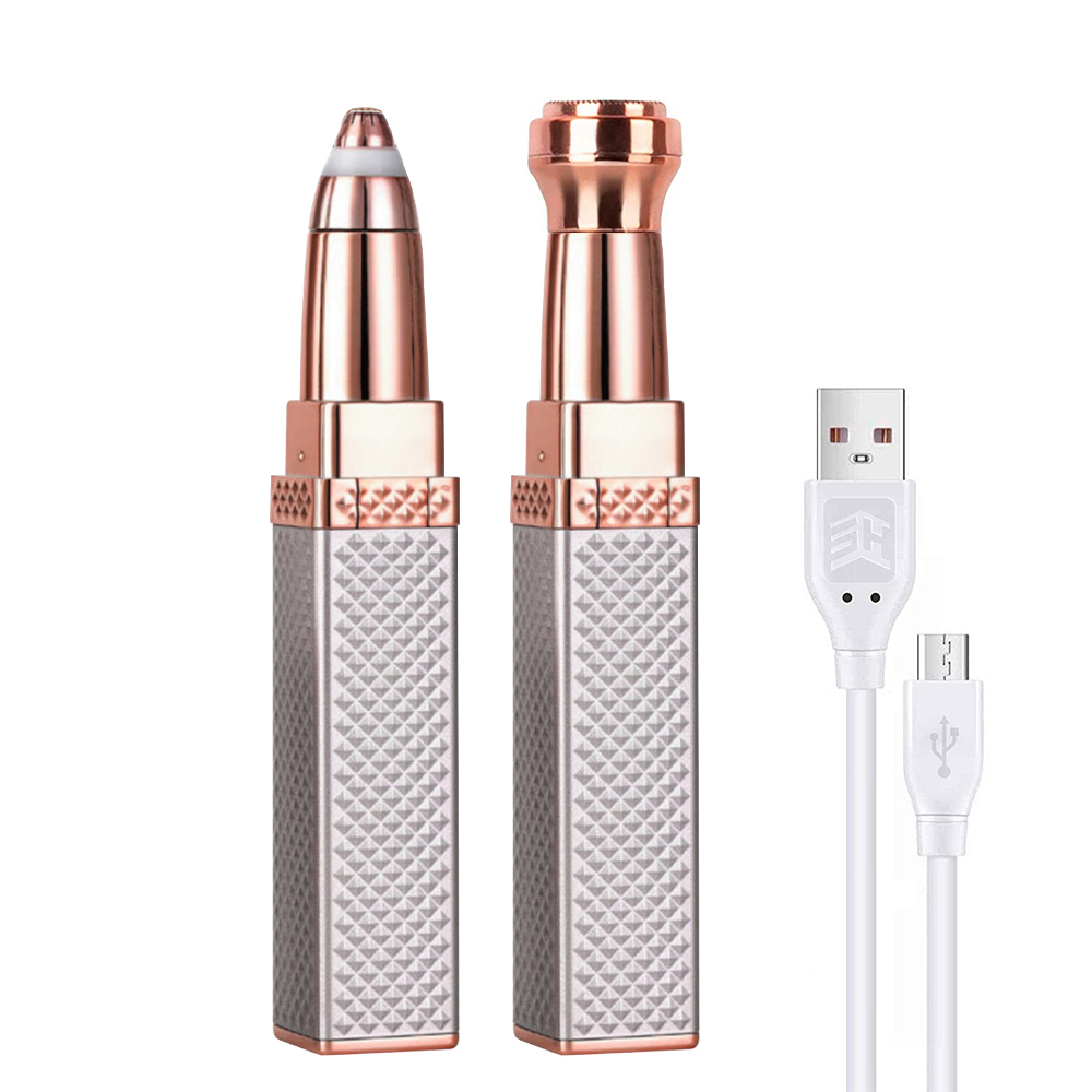 USB Перезаряжаемый CE FCC MSDS Электрический триммер для бровей Бритва Эпилятор Женская бритва для удаления бровей Триммер для бровей