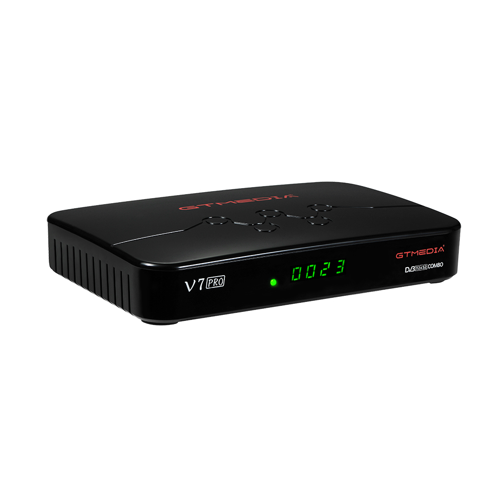 GTmedia Headoffice оптовая продажа GTmedia V7 Pro H.265 DVB S/S2/S2X T2 комбинированная коробка с поддержкой Biss AutoRoll CA слот для карт разные комнаты