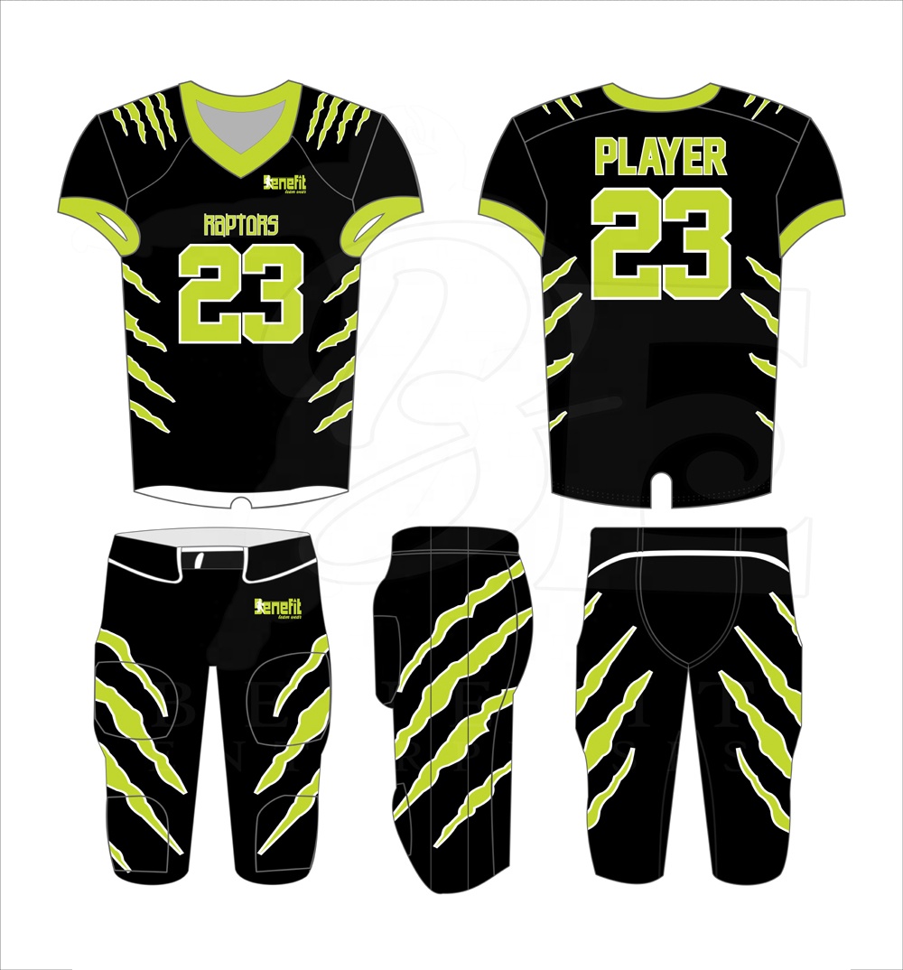 Make your own Custom design free Mockup American Football Uniform 2020