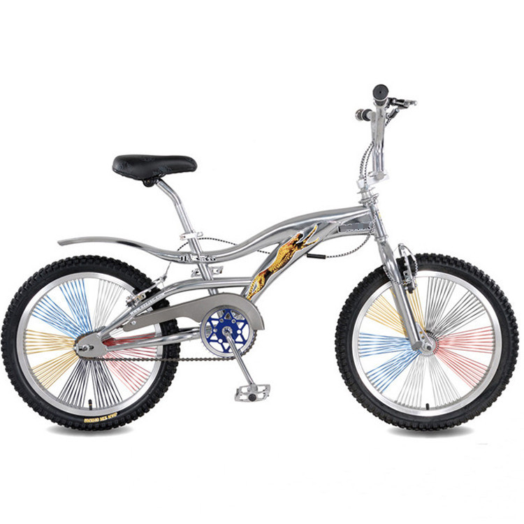 Велосипед BMX стальной с двойным тормозом, для акробатических трюков, 20/24 дюйма