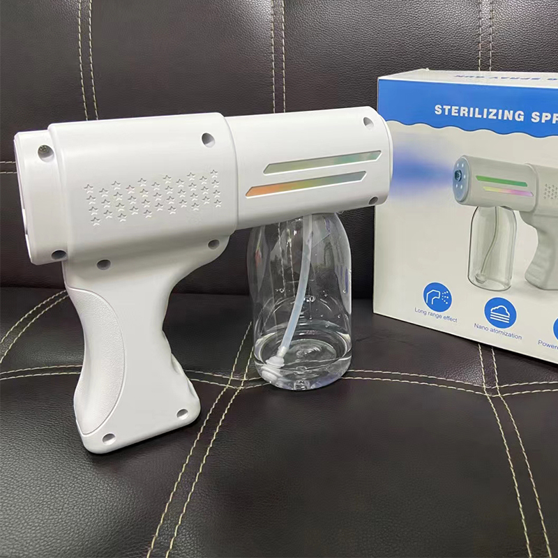 Electric Wireless Disinfection Sprayer Handheld Portable USB Rechargeable Nano Atomizer Home Disinfection Steam Spray Gun 380ml
