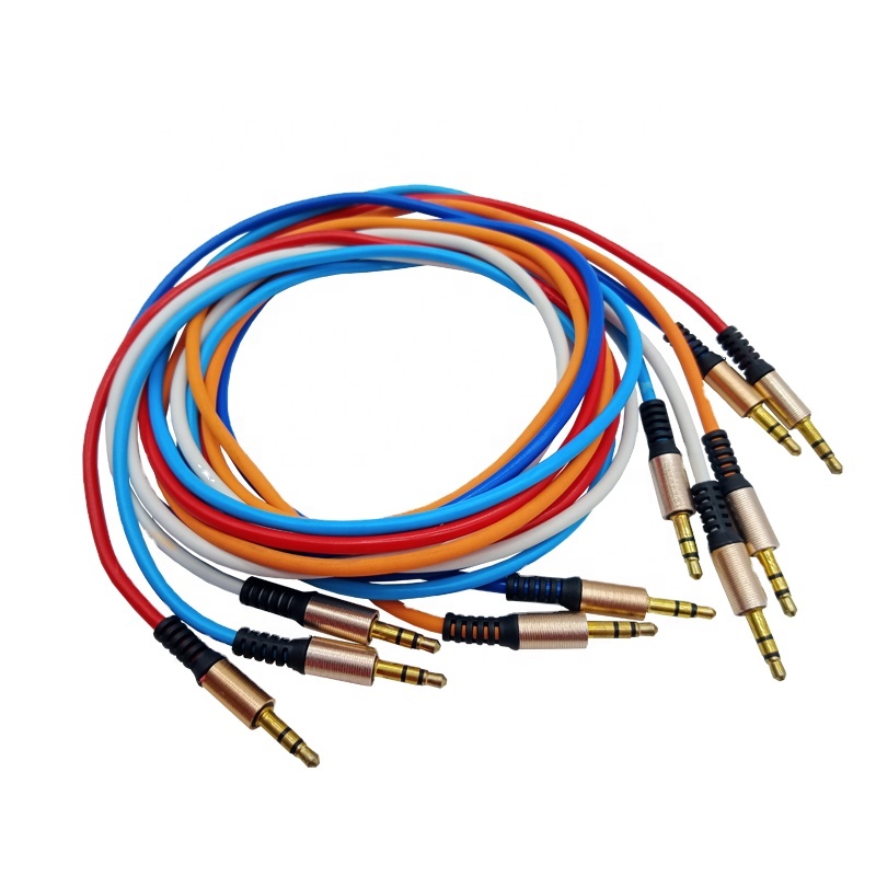 High End 3.5MM AUX Cable Jack For Car Computer Headphone 3.5MM Audio Cable Jack For Speaker