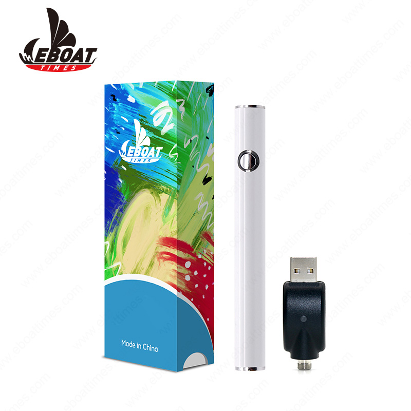 High quality 380mah cbd cartridge battery custom logo preheat vape pen battery